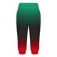 thumbnail image 4 of Mujeres Capri Pantalones Casual Suelto Largo Pantalones de Impresión con Corbata Elástica Cintura Y Bolsillos, 4 of 6
