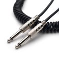 thumbnail image 3 of 2 Set Musical Instrument Accessories: 1 Set Guitar Slide Set & 1 Pcs 6.35/6.5 Guitar Bass Audio Cable Shield Wire 5M, 3 of 8