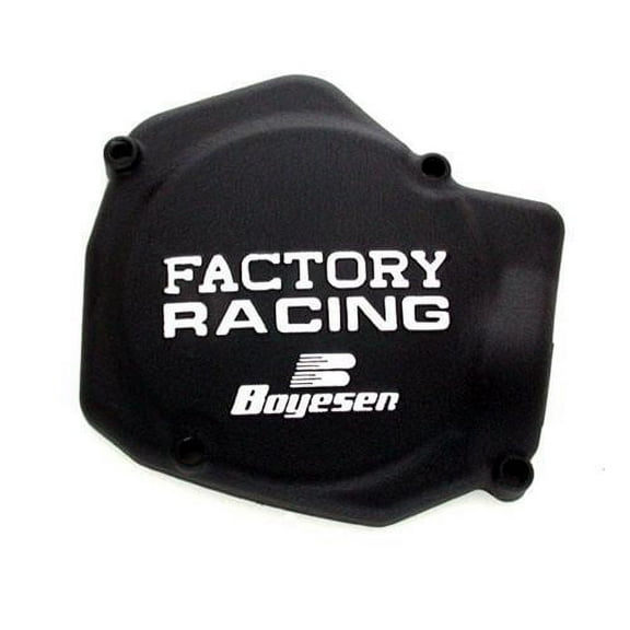 Boyesen Factory Ignition Cover | Black | '88-07 CR125R (SC-01AB)