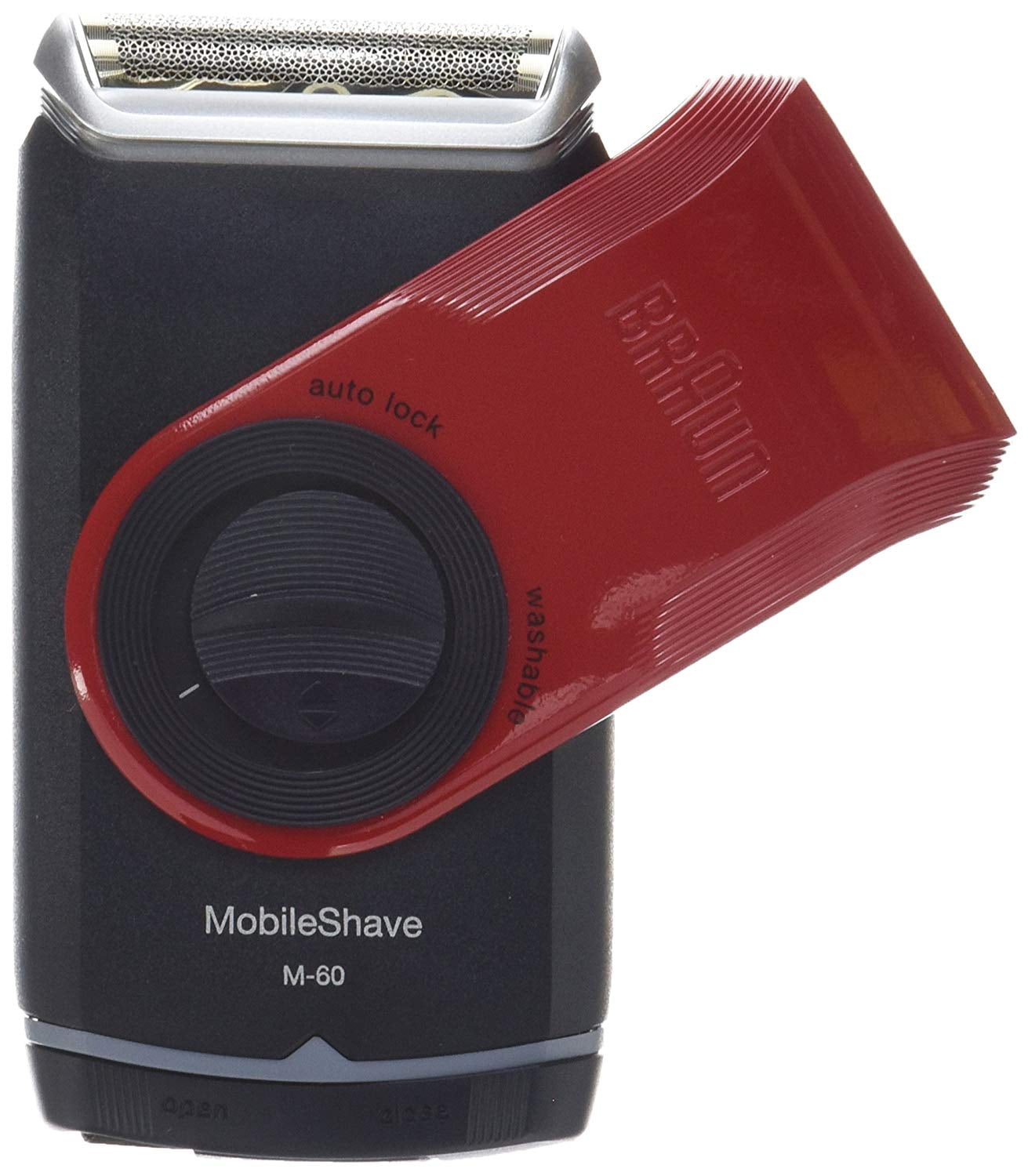 Braun Mobile Pocket Shaver M60 Red 1 ea