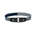 thumbnail image 1 of pitrice Ceinture Aucune Boucle Invisible Alliage à la Mode Longue Durée de Commodité Élastique Unisexe Homme Multicolore DIY Prop Jeans Bande Bleu Imprimé, 1 of 9