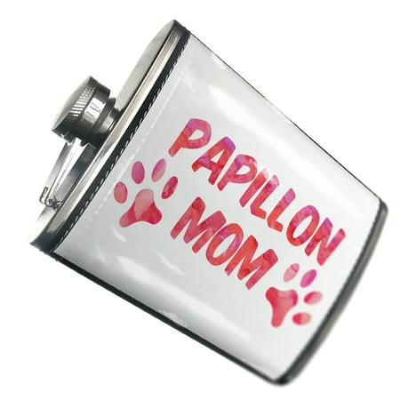 

NEONBLOND Flask Dog & Cat Mom Papillon