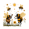 thumbnail image 4 of cartoon Bee Honey Sticker Stickers, Waterproof Bee Honey Sticker Sticker for Water Bottle Laptop Phone Cases Planner Skateboard Luggage Helmet Party Favor Decor, Ideal for Adults Teens Teacher Rewards, 4 of 8