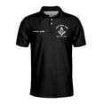 thumbnail image 2 of Personalized Master Mason Masonry Men's Polo Shirt S-5XL, 2 of 5