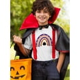 thumbnail image 2 of Halloween Rainbow W Cauldron T-Shirt Juniors -Image by Shutterstock,  Large, 2 of 4