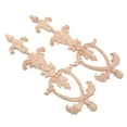 thumbnail image 2 of Miangastore Cabinet Onlay Applique Rectangular Shape Decorators 2Pcs 12.4X3.9X0.4In, 2 of 9