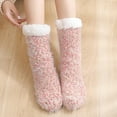 thumbnail image 2 of UAMVSH Slipper Socks for Women Fuzzy Winter Socks Fleece Soft Thermal Socks Christmas Cozy Warm Socks, 2 of 5