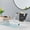Black Gold Short, variant on Luxury LED Black Basin Faucet Tall and Short Tap Bathroom Single Handle Cold and Hot Water Flow Produces Electricity