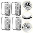 thumbnail image 2 of 4 Pcs Poignée en Métal Boîte à Outils Poignée de Coffre Poignée de Remplacement Étui Poignée Support Robuste, 2 of 8