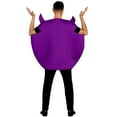 thumbnail image 3 of Horny Devil Purple Emoji Adult Unisex Costume | One Size, 3 of 7