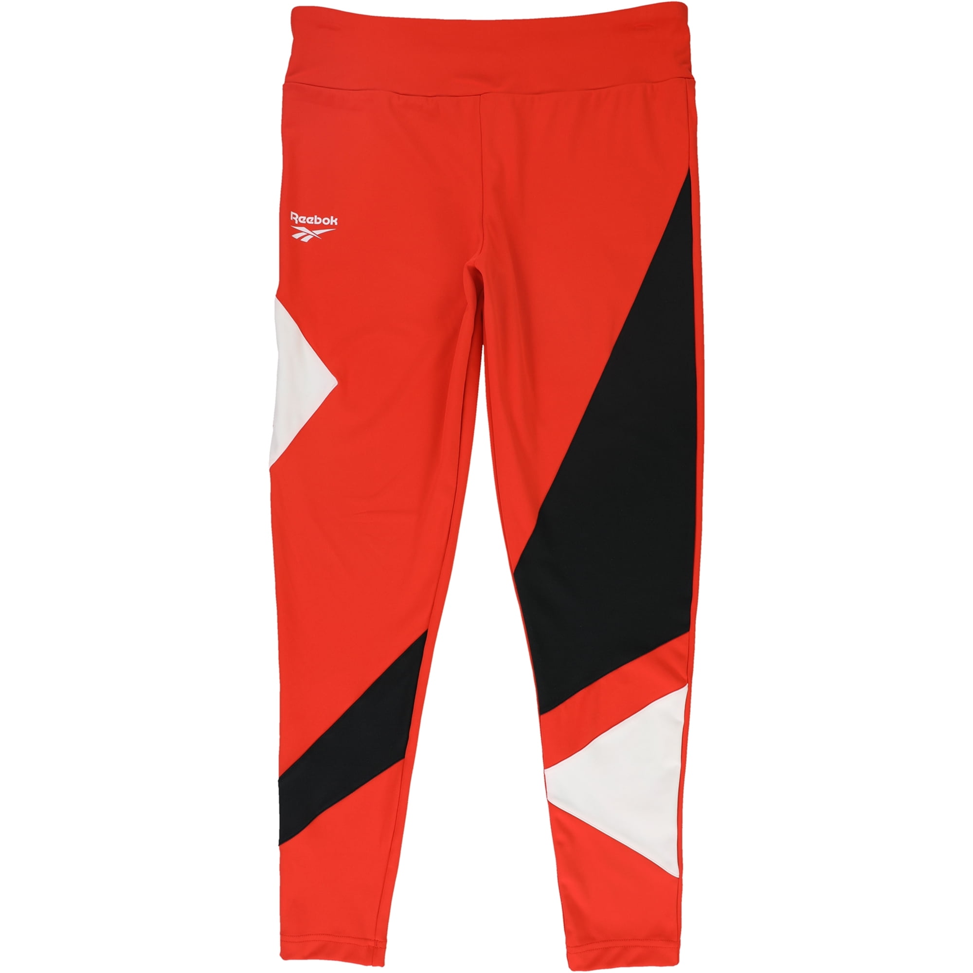 Reebok Womens Classics Compression Athletic Pants Red Large