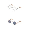 thumbnail image 1 of 2 Pares de Gafas Hippie 1/3 para Muñeca Plateada, 1 of 9