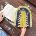 thumbnail image 6 of Seaweed Weaving Fan Nordic Hand Woven Africans Elements Fans Portable Sturdy Handheld Straw Fan For Party Wall Decoration, 6 of 11