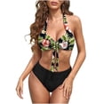 thumbnail image 1 of Traje de baño dividido grande y cómodo para mujer Conjunto de traje de baño delgado y elegante OAVQHLG3B Store  lin121212, 1 of 4
