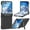 Black, variant on Dteck for Samsung Galaxy Z Flip 7 Case with Built-in Screen Protector, Hinge Protection & Kickstand, Shockproof Full Body Phone Cover for Z Flip 7 2025,Blue