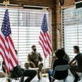 thumbnail image 2 of Yescom 4 Pack 8 Ft Sectional Indoor Flagpole Kit Aluminum Eagle Finial US Flag, 2 of 11