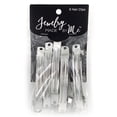 thumbnail image 2 of Hair Clip Snap Back 6/Pkg-Silver, 2 of 2
