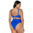 thumbnail image 5 of Swimsuits for All Valentine Ruched Bandeau High Waist Bikini Set, 5 of 6