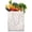 White-12, variant on Sweet Treats Ice Cream Dessert Canvas Tote – Colorful Food Pattern Reusable Shopping Bag, Lightweight Foldable Eco-Friendly Canvas Bag for School or Beach