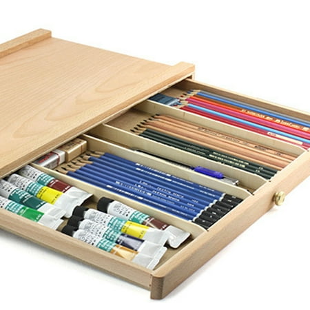 Zimtown 16 X10 Table Top Sketch Box Portable Beechwood Artist Zimtown 16 X10 Table Top Sketch Box Portable Beechwood Artist Supply Easel