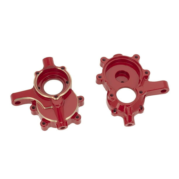 Vogacara Paquete de 2 vasos de dirección, estructura firme, accesorios de coche RC, pieza reemplazada, buena decoración, operación Simple, mano de Kits de construcción modelo Rojo Vogacara FN011104-02