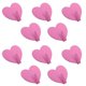 thumbnail image 2 of Heart Hooks 10Pcs Pink Iron Wall Mounted Hooks with Elegant Heart Design for Home Use, 2 of 3