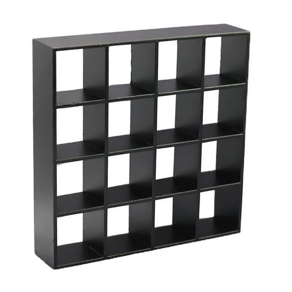 Display Shelves Simulation Shelf Model Wooden Rack Book Bookcase Storage Miniature Scene Accessory Child