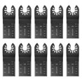 thumbnail image 1 of 10/20/50pCS Wood Metal Oscillating Saw Blades Sharp Wear Resistant Multitool Blades Quick Release Saw Blades Universal Carbide Blade for Wood Plastic Metal Cutting, 1 of 11