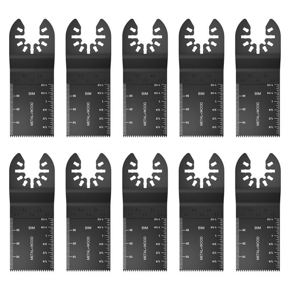 10pcs Multi Tool Blades Saw Thermometal Jig Saw Reciprocating Saws Miter Saws Quick Change Blade
