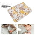 thumbnail image 4 of Absorbent Underpad, Highly Absorbent Waterproof Washable Incontinence Underpad Soft Slip  5 Layers Yellow M  For Bed Wetting For Baby, 4 of 8