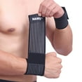 thumbnail image 6 of Ame 1pc Wrist Support Breathable Adjustable Compression Forearm Wrap Belt Hand Strap Protector Gym Fitness Weight Lifting Sportswear, 6 of 7