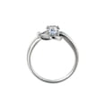 thumbnail image 4 of 6.50MM D-F VS Moissanite Engagement Ring (0.88 ct Moissanite Weight, 1.00 ct dew) Round Shape 14K Gold, 4 of 7