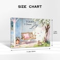 thumbnail image 4 of Inspirational Christian Canvas Wall Art, Watercolor Bunny Flower Birds Today I Choose Joy Framed Wall Art – Christian Farmhouse Decor for Living Room, Bedroom, or Entryway, 4 of 8