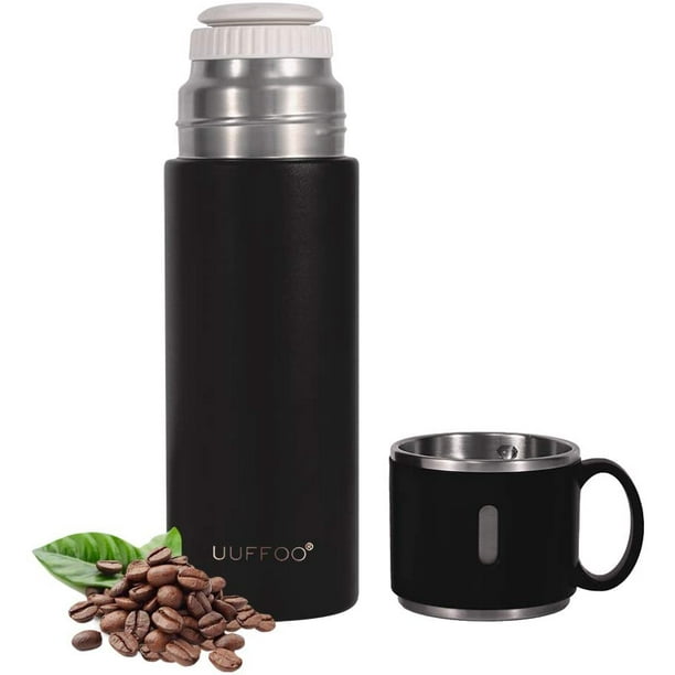 Tasse thermos à café en acier inoxydable, flacons sous vide de voiture  portables, bouteille d'eau