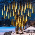 thumbnail image 5 of Cadena de luces LED de lluvia de meteoritos de 50/30 cm para decoración de cumpleaños, bodas, fiestas de Navidad, árboles de Navidad y jardines, 5 of 5