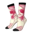 thumbnail image 1 of Balery Ace Of Diamonds Lady Calcetas Largas con Estampado para Hombre y Mujer – Suaves y Transpirables, Talla Única (US 5-11), 1 of 6
