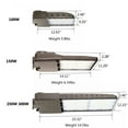 thumbnail image 2 of Chiuer 150W LED Parking Lights Bronze 5000K 21000LM 120-277V 1-10V Dimmable, 2 of 5