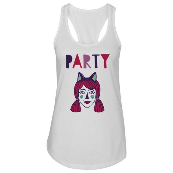 "party" Cool Design. Tank Women -Image by Shutterstock, Female Large