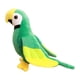 thumbnail image 2 of Juguete de loro, muñeco de loro, decoración, juguete de pájaro, animales de peluche para regalos de fiesta, cumpleaños Verde, 2 of 9