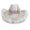 white bride, variant on Shimmering Sequins Cowboy Hats with Plush Trim for Banquets Disco Party Sequins Cowboy Hats for Adult Teen Taking Photo