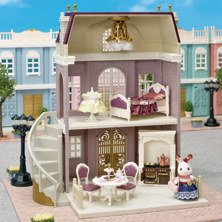 Calico Critters Town Series Elegant Town Manor Gift Set, Dollhouse