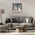 thumbnail image 3 of Stupell Industries Botanical Pottery Vessels Plants & Flowers Painting Brown Floater Framed Canvas Art Print Wall Art, 25 x 25, 3 of 10