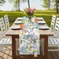 thumbnail image 4 of Table Runners 36 Inches Long Dress Scarves, Vintage Spring Floral Farmhouse Kitchen/Dining Table Runner, Short Coffee Tablerunners, Farmhouse Flowers Watercolor 13x36 Inch, 4 of 9