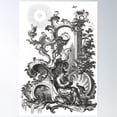 thumbnail image 2 of A Man And His Dog At Noon Antique Baroque Poster Wall Art, Modern Wall Decor For Living Room Bedroom, 16x24 UNFRAMED, 2 of 3