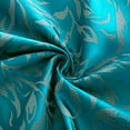 thumbnail image 4 of Xiao Hua Servilletas de tela de damasco de 19,68 x 19,68 pulgadas, cuadradas, de satén, para bodas, banquetes, color gris A, paquete de 2, 4 of 4
