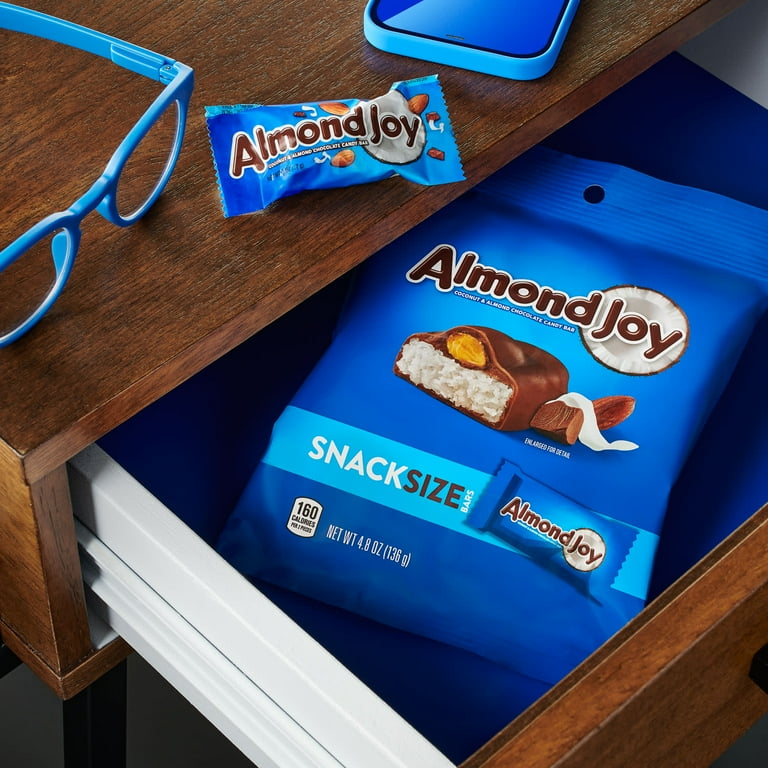 Almond Joy Coconut and Almond Chocolate Candy, Bag 4.8 oz