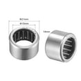 thumbnail image 2 of Uxcell HK1514 Needle Roller Bearings 15mm Bore 21mm OD 14mm Width Chrome Steel Open End Bearing 2pcs, 2 of 5