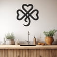 thumbnail image 5 of LaModaHome Exclusive Irish Shamrock Leaf Metal Wall Art – Durable & Artistic Metal Wall Art for Home and Office Decor, Perfect for Any Interior Design Aesthetic, 5 of 5
