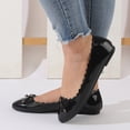thumbnail image 7 of Sngxgn Women's Ballet Flat Dressy Casual Shoes Women Flats(Black,39), 7 of 7