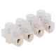 thumbnail image 3 of Bloque de terminales de 20 piezas Suministros de conectores de cables industriales ignífugos de tipo pasante 20A4‑in‑4‑out, 3 of 5